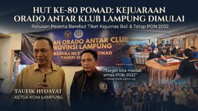 Berebut Tiket Kejurnas Bali, Ratusan Atlet Domino Lampung Adu Ketangkasan