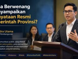 Siapa Berwenang Menyampaikan Pernyataan Resmi Pemerintah Provinsi?