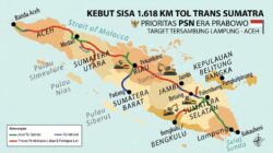 Sisa 1.618 Km, Era Prabowo Kebut Megaproyek Tol Trans Sumatera dari Lampung sampai Aceh 