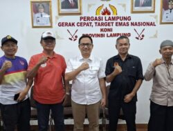 Sowan ke KONI, Pengurus Baru Gateball Lampung Langsung Patok Target Emas