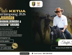Bangkitkan Kota Baru, KONI Lampung Hadirkan Kejuaraan Berkuda Memanah Skala Besar