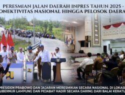 Prabowo Resmikan 7 Jalan Inpres di Lampung, Gubernur Mirza Lobi Tambahan Kuota