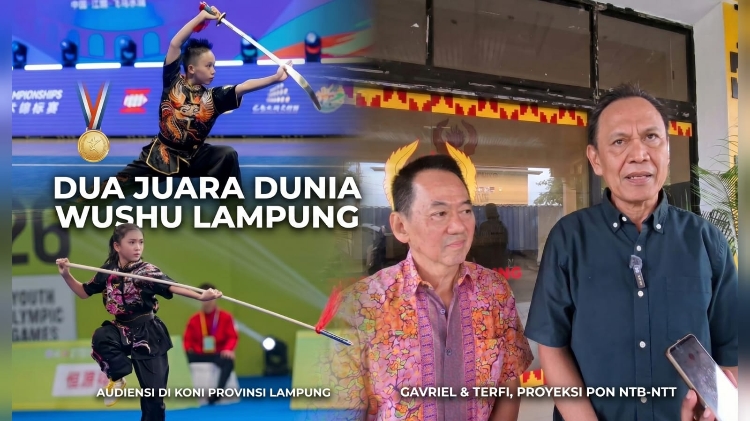 Senjata Baru Wushu Lampung, Dua Juara Dunia Disiapkan Tembus PON NTB-NTT