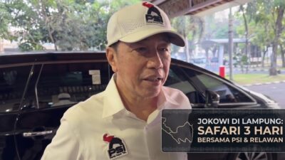 Safari Politik 3 Hari Jokowi dan PSI di Lampung Tuai Reaksi Gerindra