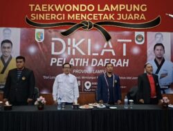 Target 2 Emas, Ambisi Taekwondo Lampung Dimulai dari Gemblengan Pelatih