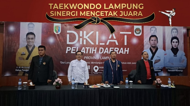 Target 2 Emas, Ambisi Taekwondo Lampung Dimulai dari Gemblengan Pelatih