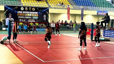 9 Klub Panaskan Liga Takraw Sumatera, Anbustra Lampung Ambisi Rebut Piala Wali Kota