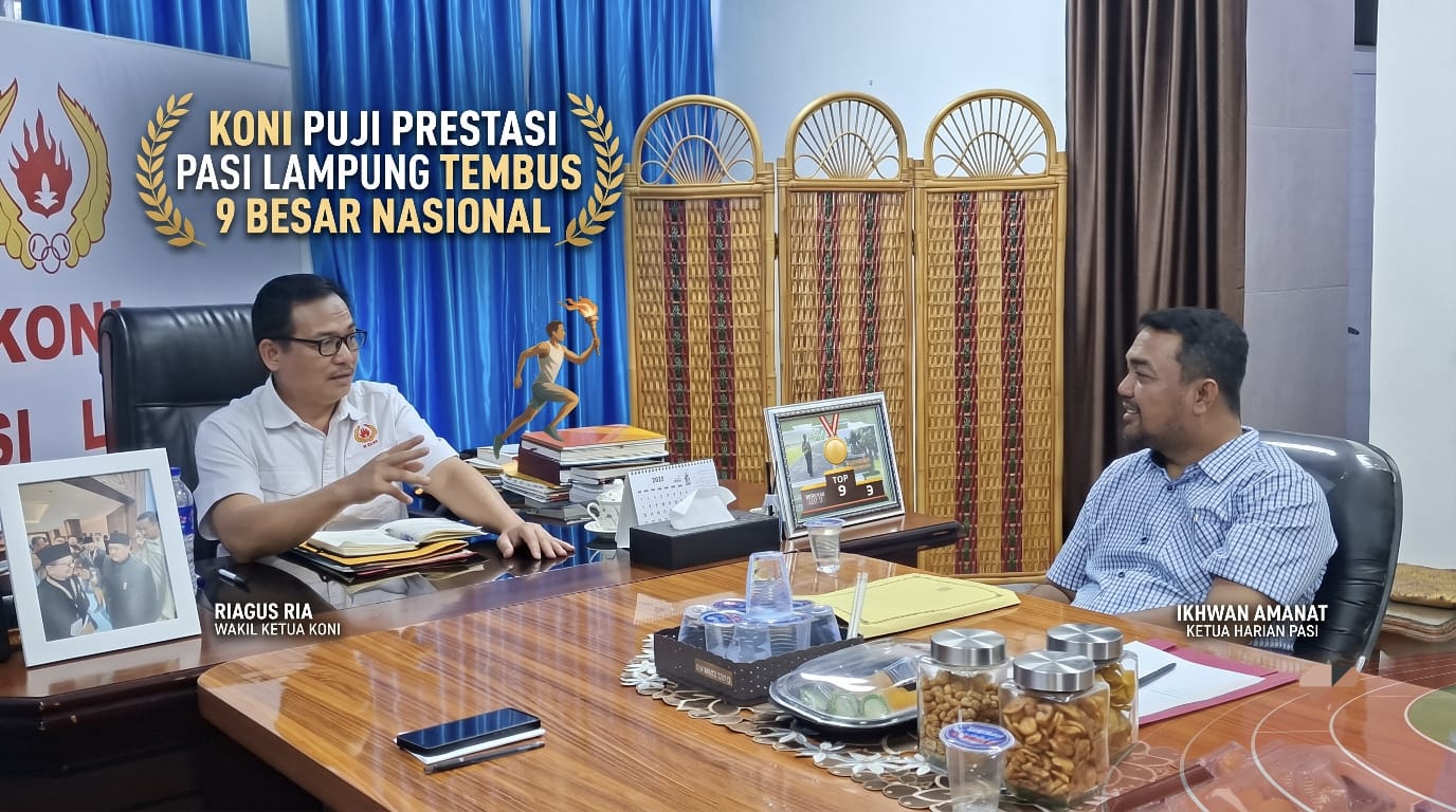 Pulang Bawa Prestasi dari Jakarta, PASI Lampung Kantongi Tiket Emas Kepercayaan KONI