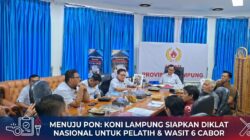 Siasati Krisis Pelatih 6 Cabor, KONI Lampung Siapkan Diklat Nasional Jelang PON