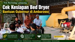 Tim Perindag Lampung Cek Kesiapan Bed Dryer Bantuan Gubernur di Ambarawa
