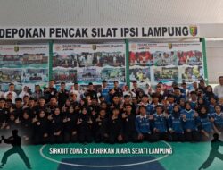 Gedor Zona 3, 56 Pesilat Adu Jurus Bidik Tiket Grand Final IPSI Lampung