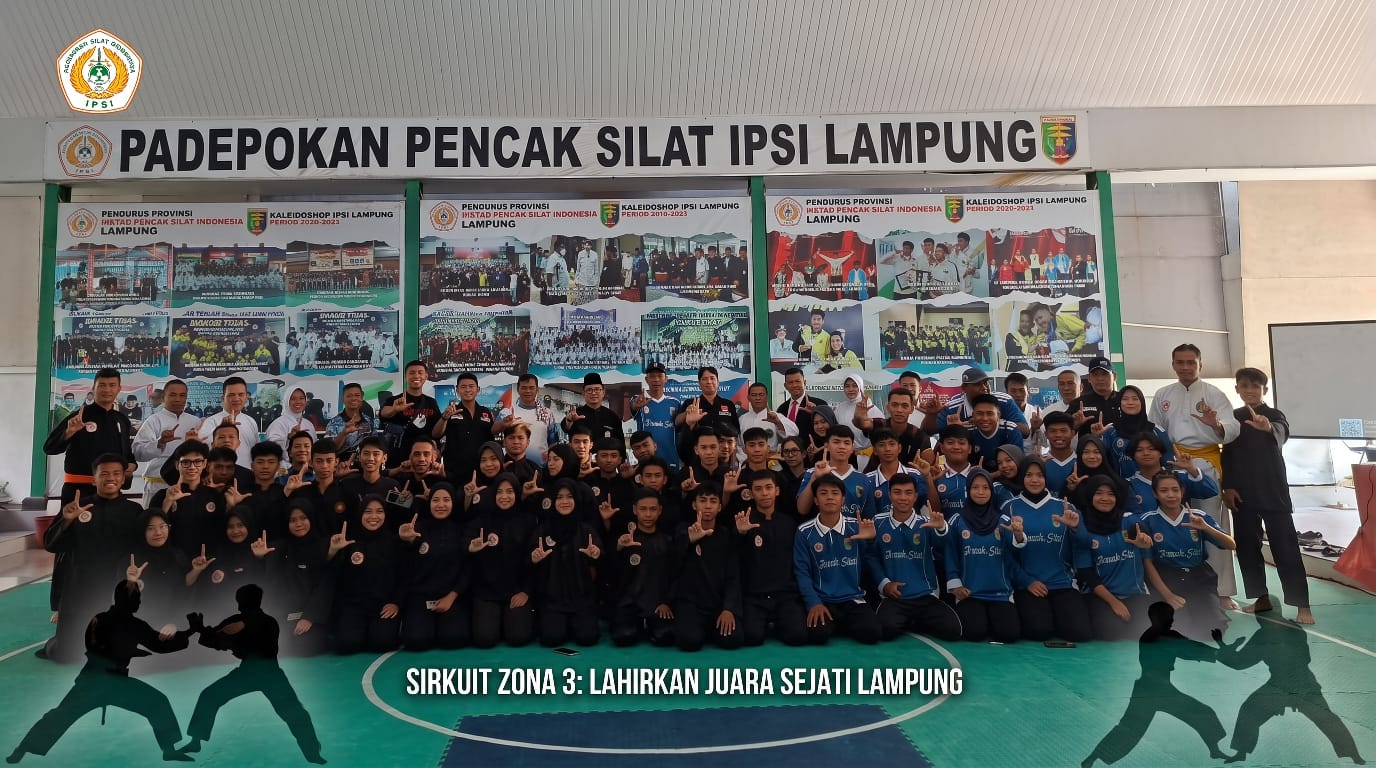 Gedor Zona 3, 56 Pesilat Adu Jurus Bidik Tiket Grand Final IPSI Lampung