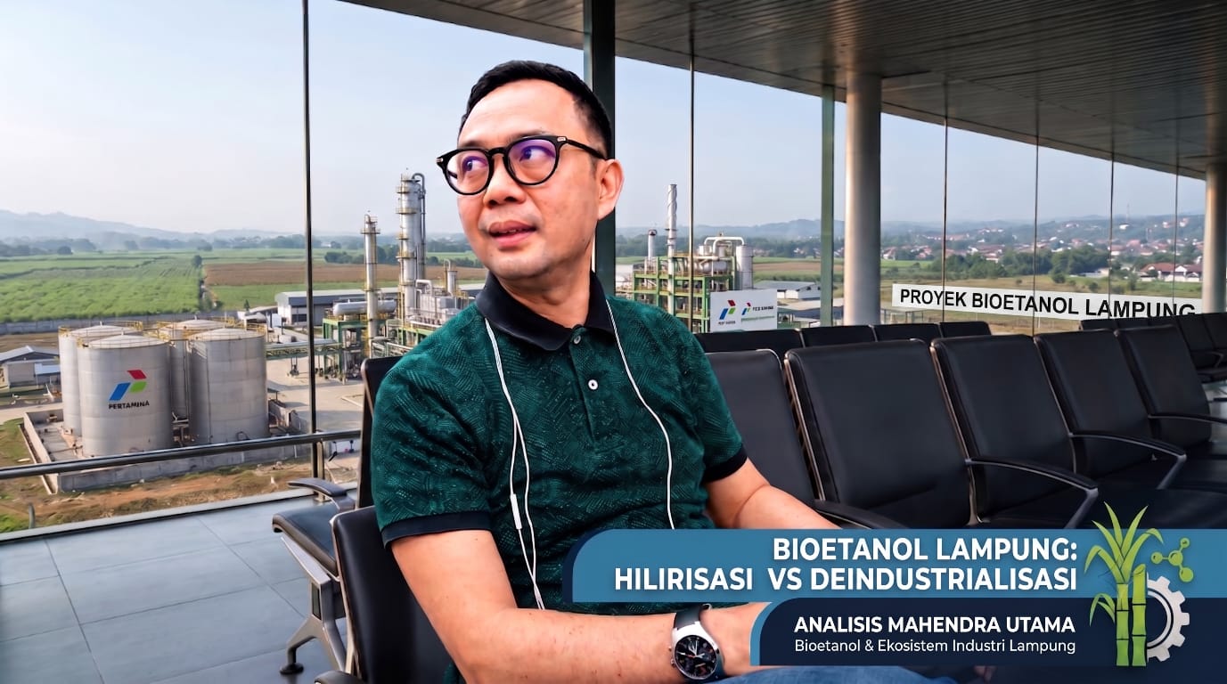Bioetanol dan Penurunan Industri, Kunci Ekonomi Lampung Masa Depan