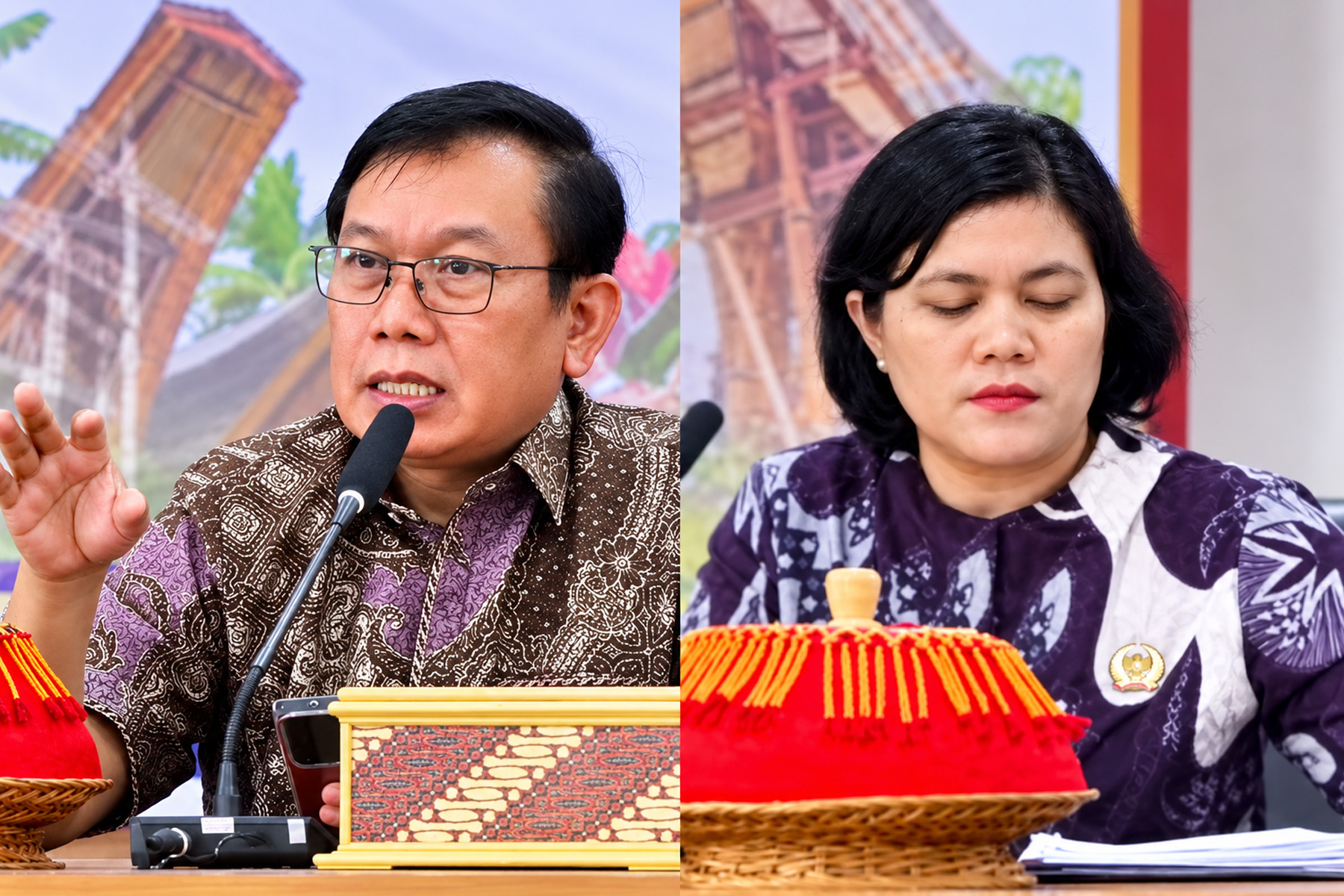 Kementerian ATR BPN menggelar sosialisasi pengadministrasian tanah ulayat di Kabupaten Tana Toraja, Sulawesi Selatan, Kamis 30 Juli 2026.
