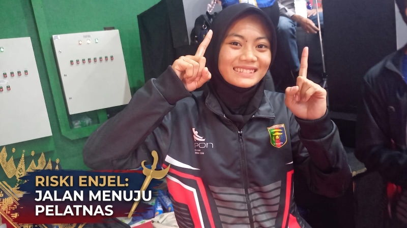 Dilirik Kemenpora dan PB IPSI, Pesilat Lampung Riski Enjel Gaspol ke Pelatnas