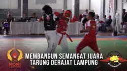 Saatnya Naik Kelas, Tarung Derajat Lampung Gelar Laga Perdana Pemburu Emas PON