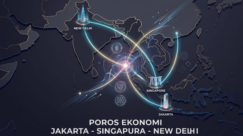 Poros Jakarta-Singapura-New Delhi: Jantung Baru Pertumbuhan Ekonomi Asia Masa Depan