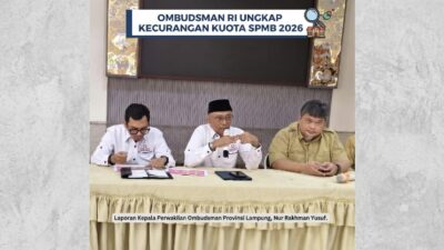 Ombudsman Bongkar 40 dari 45 SMPN Bandarlampung Langgar Kuota Domisili SPMB 2026