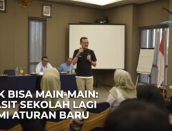 Gak Bisa Main-main, Wasit Piala Kemenpora Lampung Sekolah Lagi Demi Aturan Baru World Aquatics
