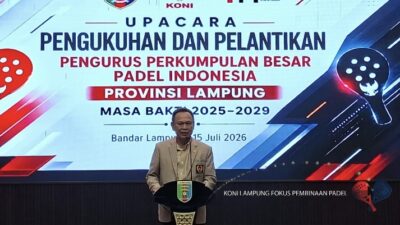 Lapangan Padel Menjamur di Lampung, KONI Beri Lampu Hijau Kejar Emas PON 2028