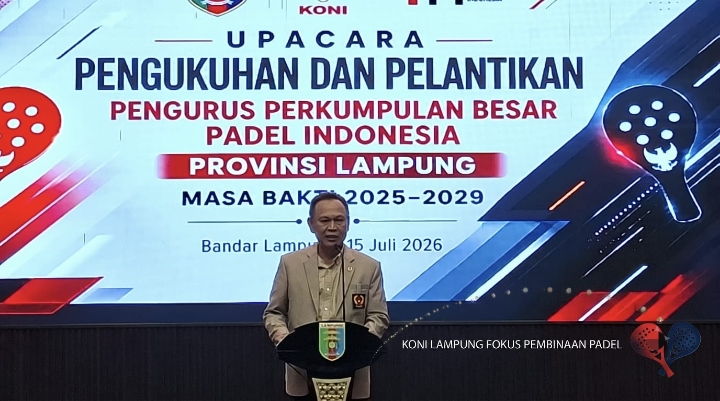 Lapangan Padel Menjamur di Lampung, KONI Beri Lampu Hijau Kejar Emas PON 2028