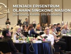 Lampung Kuasai 51 Persen Produksi Nasional, Wamenperin Targetkan Jadi Episentrum Olahan Singkong
