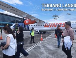 Terbang ke Tanah Pasundan Makin Cepat, Wings Air Buka Rute Langsung Lampung–Bandung
