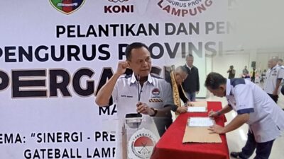 KONI Lampung Patok Standar Tinggi untuk Pengurus Baru Gateball, Wajib Berprestasi di PON 2028