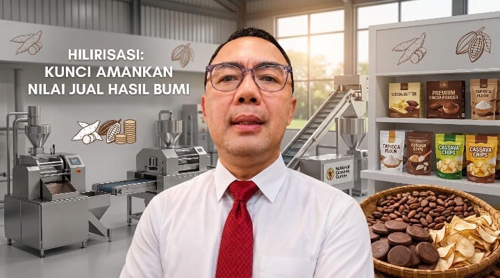 Singkong hingga Kakao, Lampung Kejar Nilai Tambah Lewat Hilirisasi