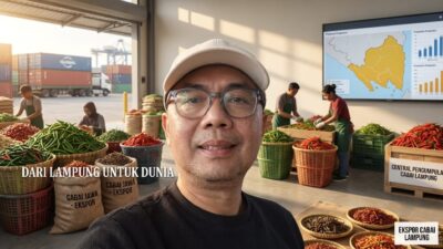 5 Kabupaten Penyangga Cabai Lampung, Dari Lumbung Pangan hingga Ekspor Global