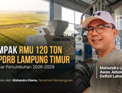Menakar Dampak RMU 120 Ton terhadap PDRB Lampung Timur 2026-2029