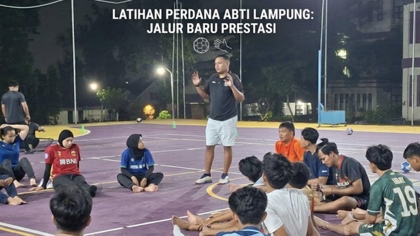 Bola Tangan Lampung Buka Jalur Eksodus Atlet Lintas Cabor di Latihan Perdana