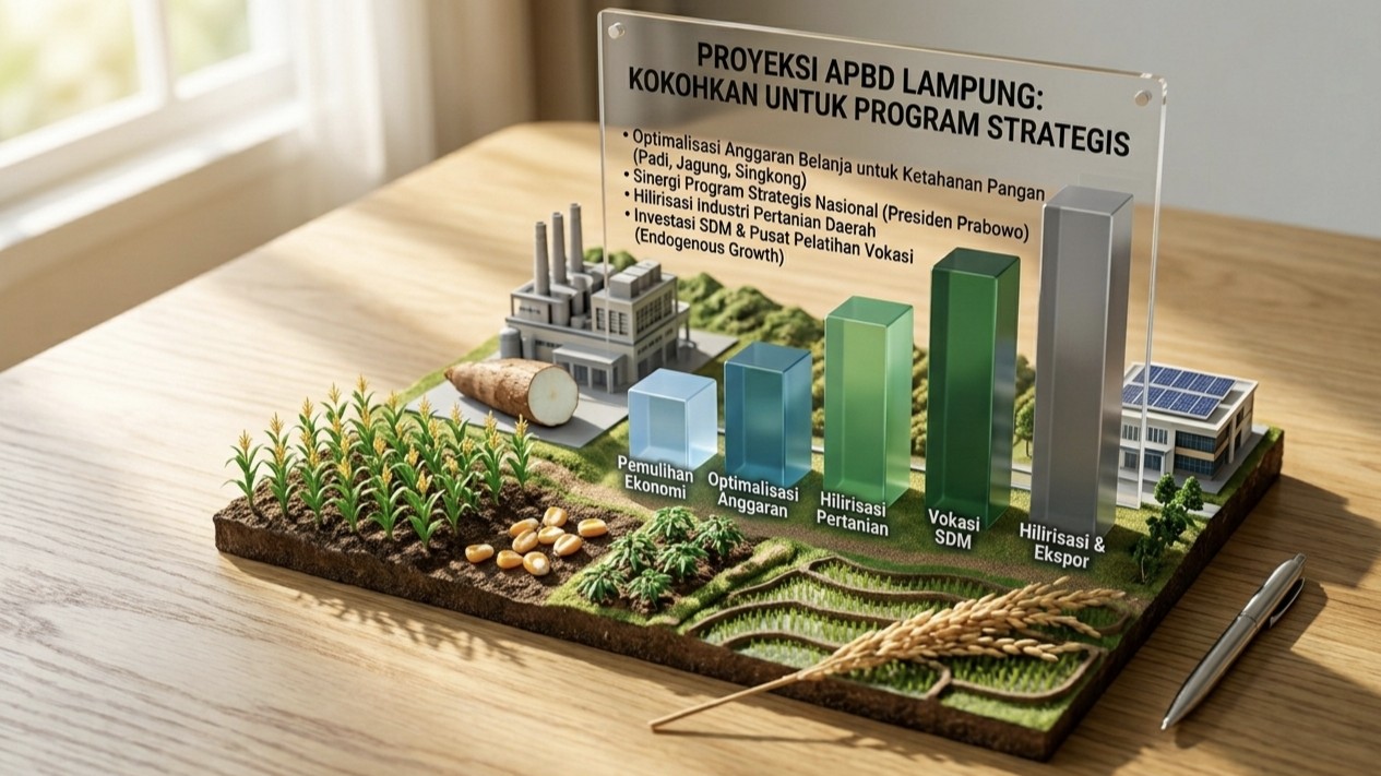 Lampung Kokohkan APBD untuk Dukung Program Strategis Nasional dan Daerah