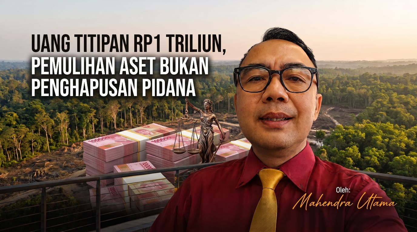 Uang Titipan Rp1 Triliun, Akankah Pemulihan Aset Menggantikan Hukuman Pidana?