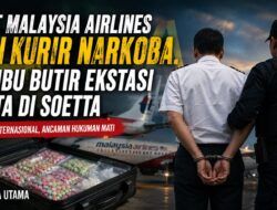 Pilot Malaysia Airlines Jadi Kurir Narkoba, 70 Ribu Butir Ekstasi Disita di Soetta