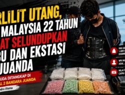 Terlilit Utang, WN Malaysia 22 Tahun Nekat Selundupkan Sabu dan Ekstasi di Juanda