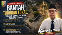 Pemprov Lampung Bantah Tuduhan Fokal, Tegaskan Lahan 2.000 Meter Bukan Aset Daerah