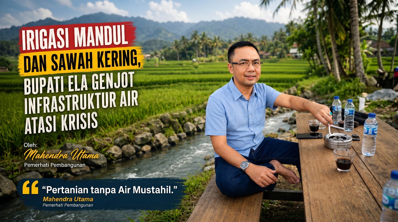 Irigasi Mandul dan Sawah Kering, Bupati Ela Genjot Infrastruktur Air Atasi Krisis