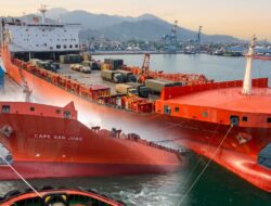 Merapat di Lampung, MV Cape San Juan Bongkar Alutsista Super Garuda Shield 2026