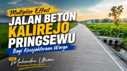 Multplier Effect Jalan Beton Kalirejo Pringsewu Bagi Kesejahteraan Warga