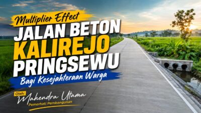 Multplier Effect Jalan Beton Kalirejo Pringsewu Bagi Kesejahteraan Warga