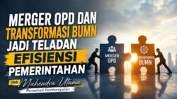 Merger OPD dan Transformasi BUMN Jadi Teladan Efisiensi Pemerintahan