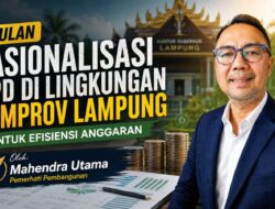 Usulan Rasionalisasi OPD di Lingkungan Pemprov Lampung untuk Efisiensi Anggaran