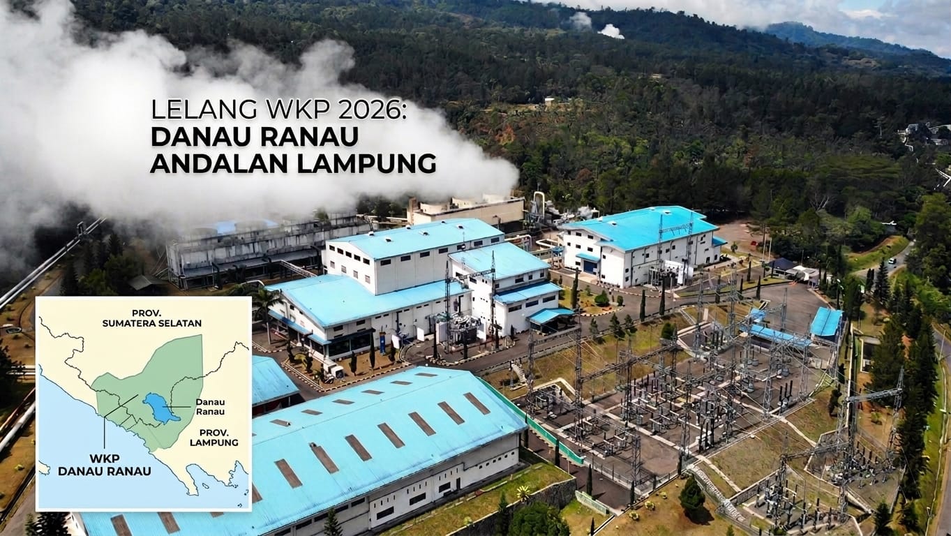 Percepatan Lelang 14 Wilayah Panas Bumi 2026, Danau Ranau Jadi Andalan Lampung