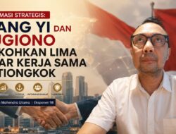 Diplomasi Strategis: Wang Yi dan Sugiono Kokohkan Lima Pilar Kerja Sama RI-Tiongkok