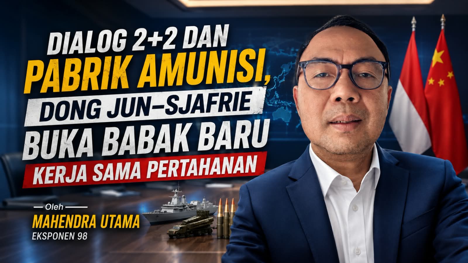 Dialog 2+2 dan Pabrik Amunisi, Dong Jun-Sjafrie Buka Babak Baru Kerja Sama Pertahanan