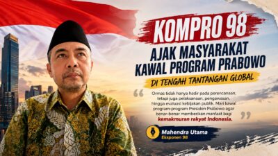 KOMPRO 98 Ajak Masyarakat Kawal Program Prabowo di Tengah Tantangan Global