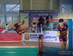 Masuk Skuad Timnas, Atlet Takraw Lampung Aldi Pratama Berlaga di Thailand