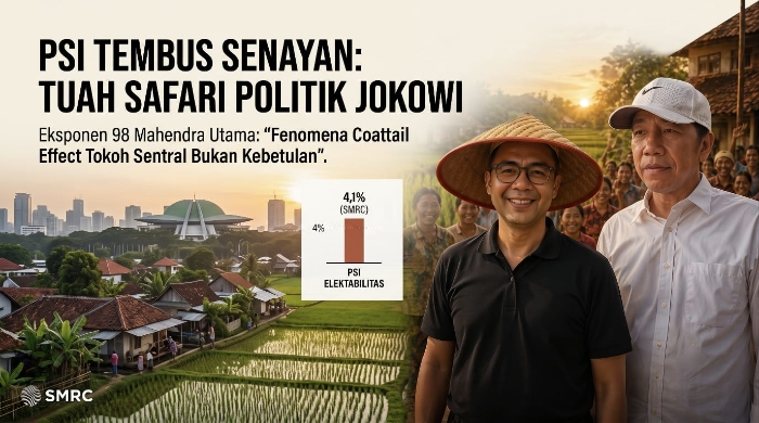 Safari Jokowi Bawa PSI Tembus Parlemen di Tengah Geliat Survei