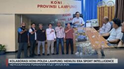 Tinggalkan Pola Konvensional, KONI dan Polda Lampung Terapkan Sport Intelligence untuk Atlet